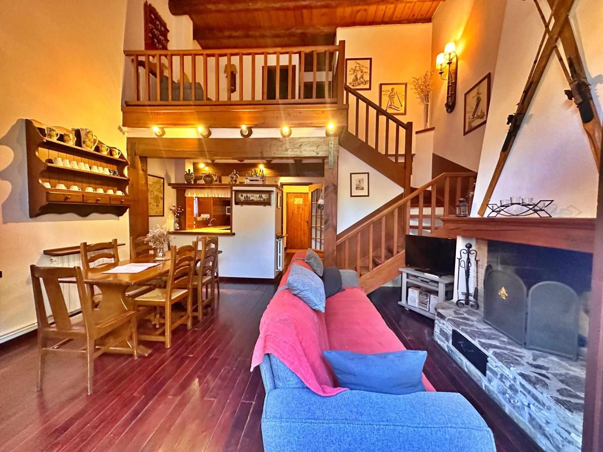 D2, Bordes D'Arinsal, Duplex Rustico Con Chimenea, Arinsal , Zona Vallnord المظهر الخارجي الصورة